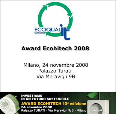Award Ecohitech 2008